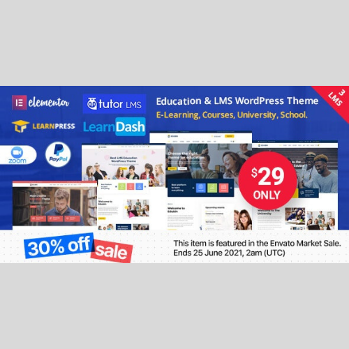 Edubin - Education WordPress Theme